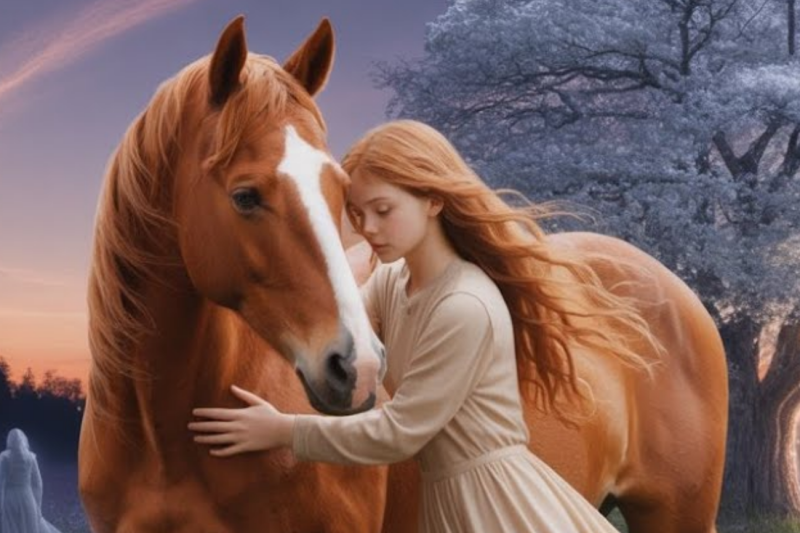 The Eternal Meadow: How a Young Girl’s Spirit and a Devoted Horse Defied Death to Heal a Grieving Town
