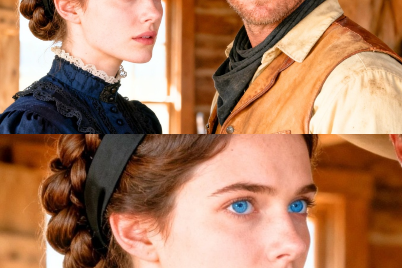 The Widow Was Forced to Marry Her Husband’s Brother, A Cowboy Helped Her Escape Before the Ceremony