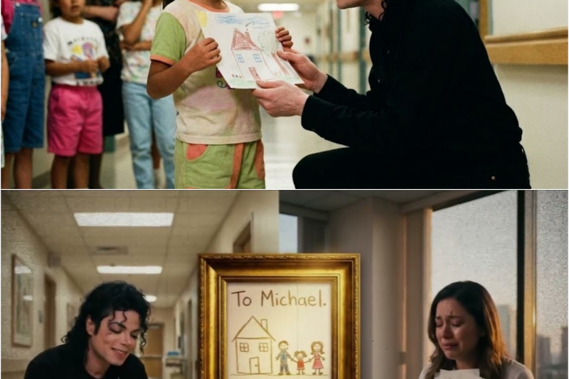 12 Year Old Gave Michael Jackson A Drawing He Kept It Until He Died Here’s Why