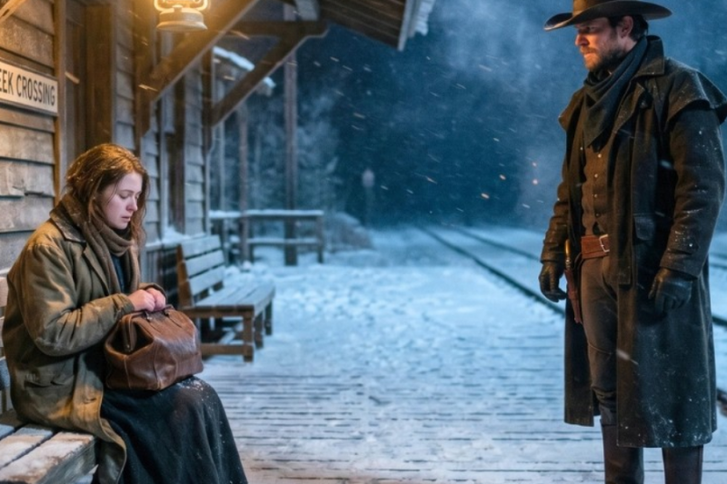 Millionaire Cowboy Finds a Frozen Nurse Alone—Their Journey Sparks a Historic Love Story