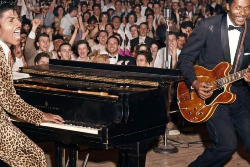The Day Little Richard Challenged Chuck Berry: The Untold Story of Rock and Roll’s Most Epic Showdown