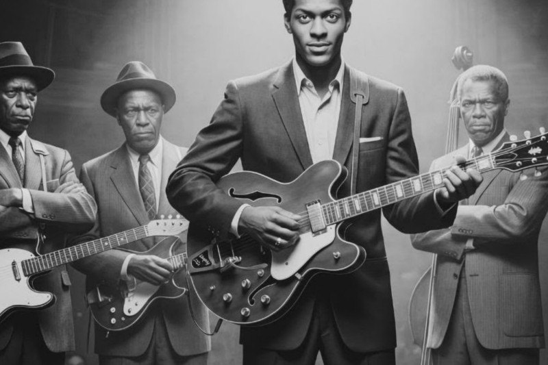 FAMOUS Blues LEGENDS laughed at Chuck Berry’s guitar — 30 minutes later they were BEGGING to try it