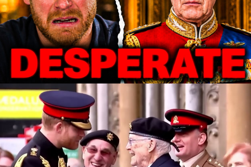 The Royal Trap: Inside King Charles’s Quiet Standoff with Prince Harry, the Time Magazine Snub, and the Crumbling Montecito Brand