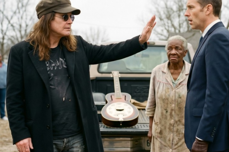 A Dealer Lowballed a Widow for Her Late Husband’s Guitar — Then Ozzy Osbourne Raised His Hand