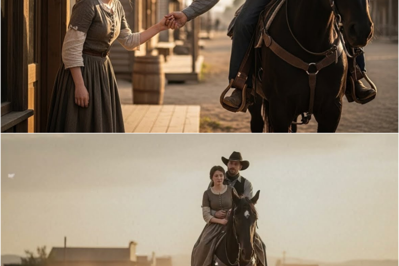 They Called Her Dead Weight — Then a Cowboy Took the Crippled Girl and Changed Her Fate