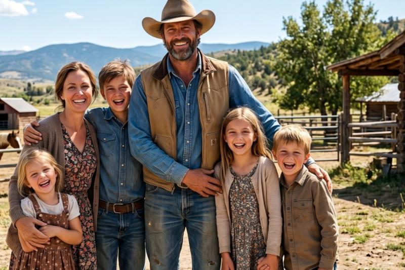 He asked God for a wife. God sent him a woman, four children, and a reason to live again.