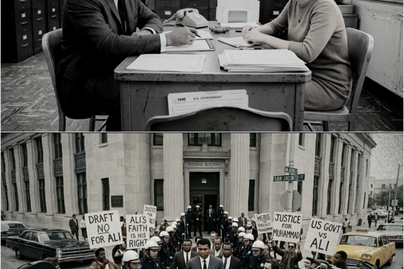 Muhammad Ali Stopped With The Pen In His Hand In 1967 — And Asked Her One Question