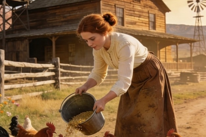 He Wanted a Wife to Tend the Chickens—She Turned His Bankrupt Homestead Into a Frontier Legend