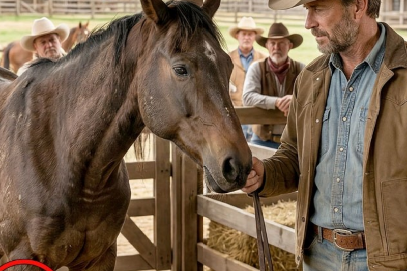 Nobody Wanted This Broken Mare at the Auction—Until a Rancher Whispered Her Name