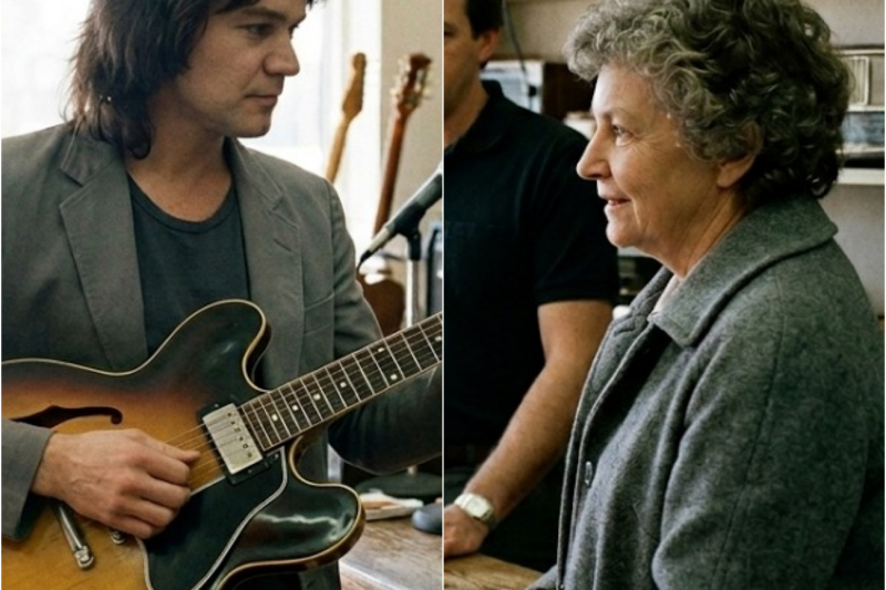 A Pawn Shop Offered Her $40 For Her Husband’s Guitar — Eddie Van Halen Was Standing 6 Feet Away