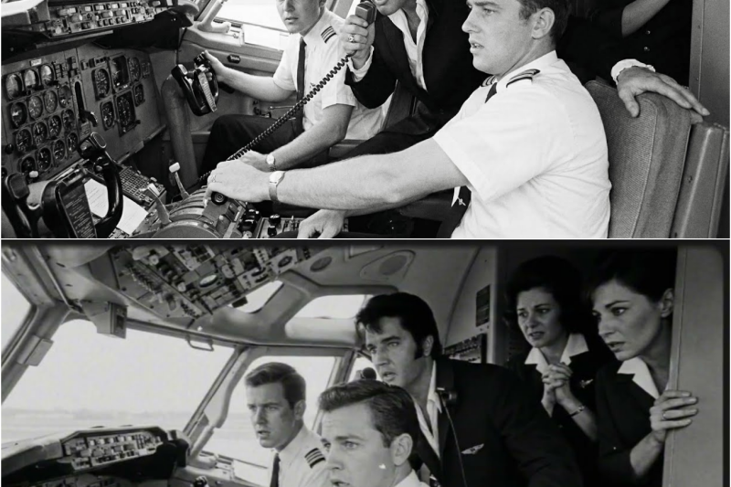 Elvis’s Plane Lost Engine at 30,000 feet — He Grabbed Microphone and What He Said SAVED 80 Lives