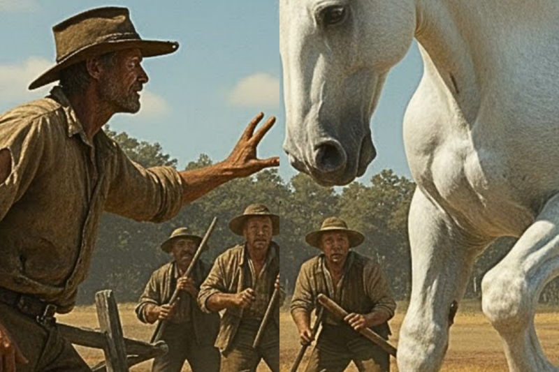No One Dared Approach the Giant and Wild Horse — Until a Broken Veteran Touched It