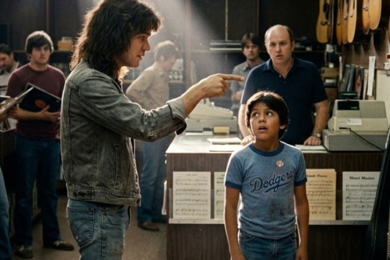 A 12-Year-Old Was Told To Leave The Music Store — Eddie Van Halen Said Pick It Back Up