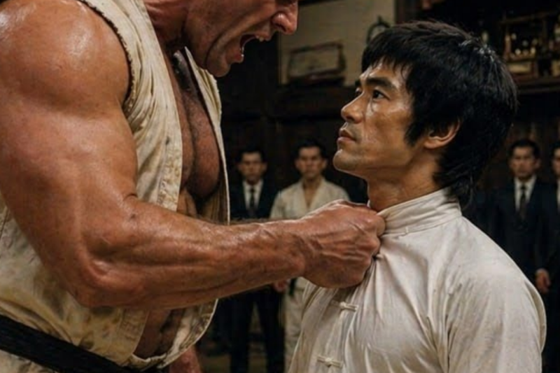 He Grabbed Bruce Lee… 10 Seconds Later, He Let Go Without Knowing Why