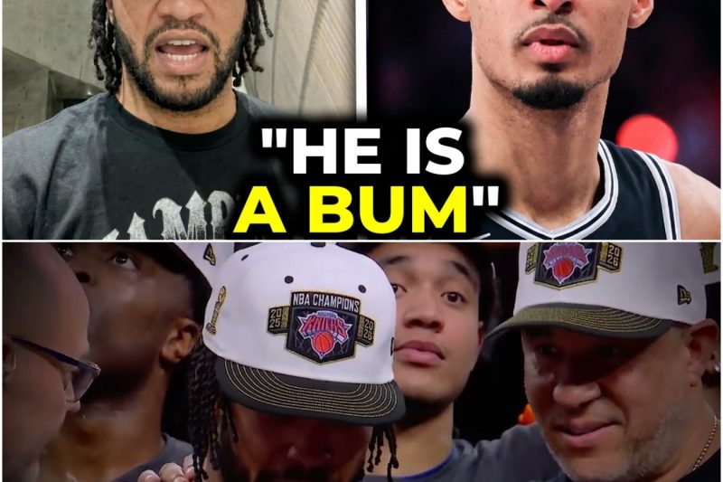 NEW FOOTAGE of Jalen Brunson Sending Wemby a Powerful Message