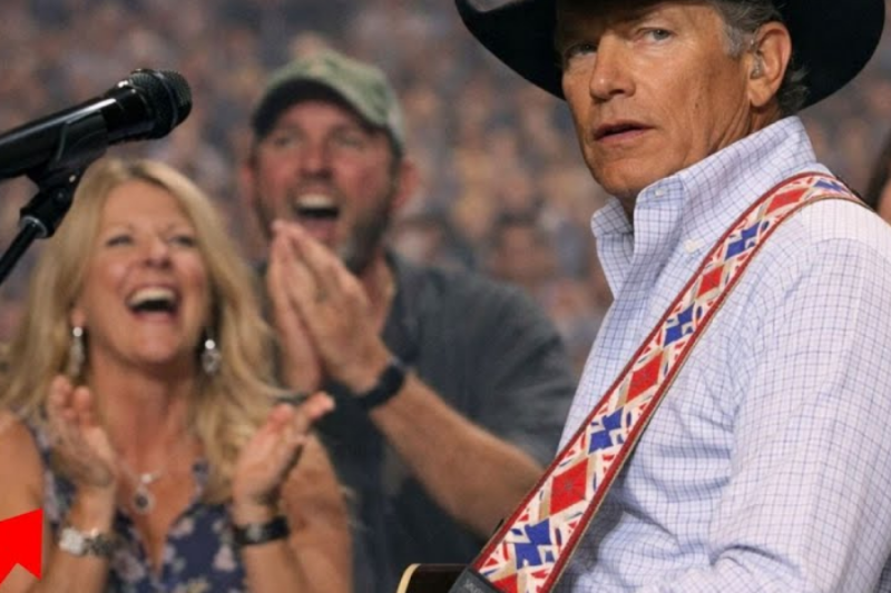 It was meant to be a discreet entrance — but George Strait turned it into a MEMORABLE SPECTACLE.