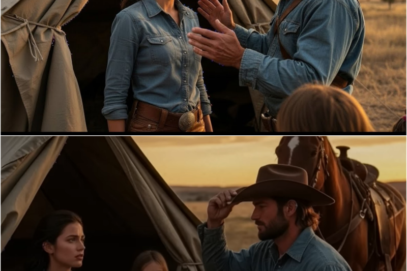 She Was Raising Three Kids In A Tent, The Cowboy Said, “You’ll Sleep Under A Roof Tonight”