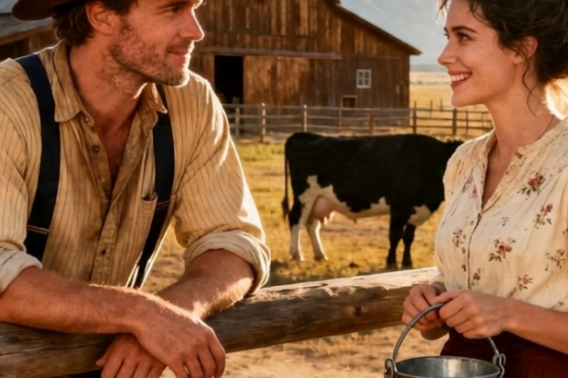 He Hired a Bride to Milk the Cows—She Turned His Ruined Homestead Into a Frontier Legend