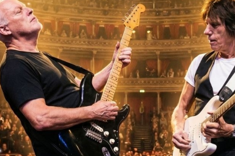 The Night the Strings Talked: How David Gilmour and Jeff Beck’s Only Shared Stage Left Both Legends Transformed