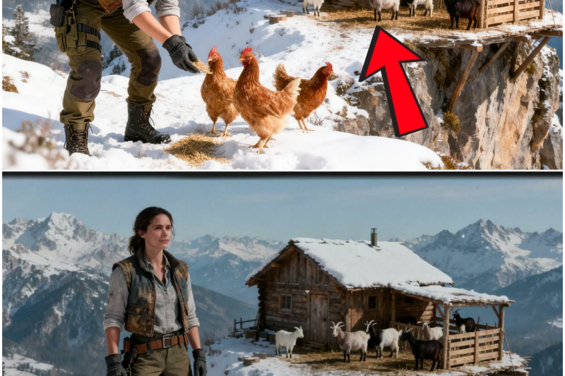 They Said No Woman Could Survive on the Cliff — Then She Built a Cabin Everyone Dreamed Of