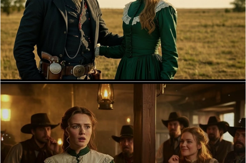 “She’s With Child” They Whispered — Until a Cowboy Stood Up And Said, “If She Is… It’s Mine ”