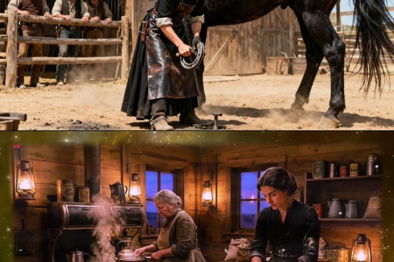 Every Cowboy Failed to Shoe the Black Mare — Then a Widow Did It in 15 Minutes
