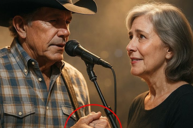 On their wedding anniversary, George Strait surprised his wife with an unforgettable dedication.