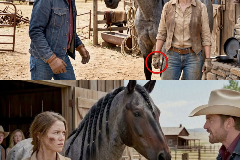 The Cowboy Found Her With His Missing Horse, She Refused To Return It Until He Heard Her Out
