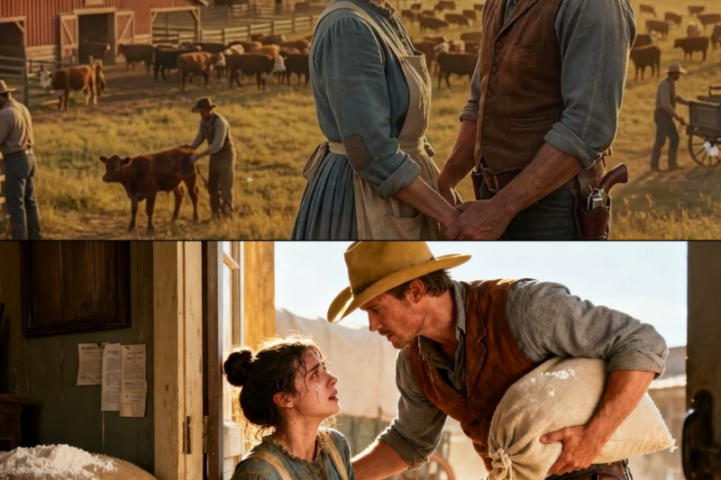 She Was Drowning Raising 4 Siblings Alone — Until a Cowboy Said, “Let Me Help”