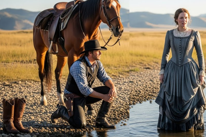 She Whispered “Please… Help Me!” — But When The Rancher Lifted Her Up, His Blood Ran Cold