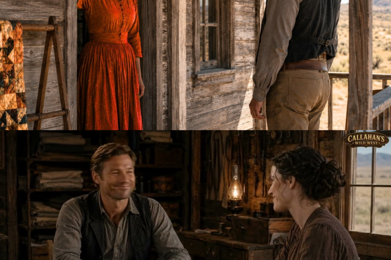 “Have You Eaten?” the Widow Asked—And the Quiet Cowboy Never Left Her Table