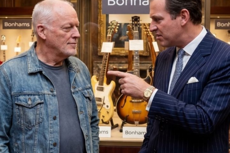 Wealthy Collector Mocked David Gilmour’s Appearance — What Happened Next Was LEGENDARY