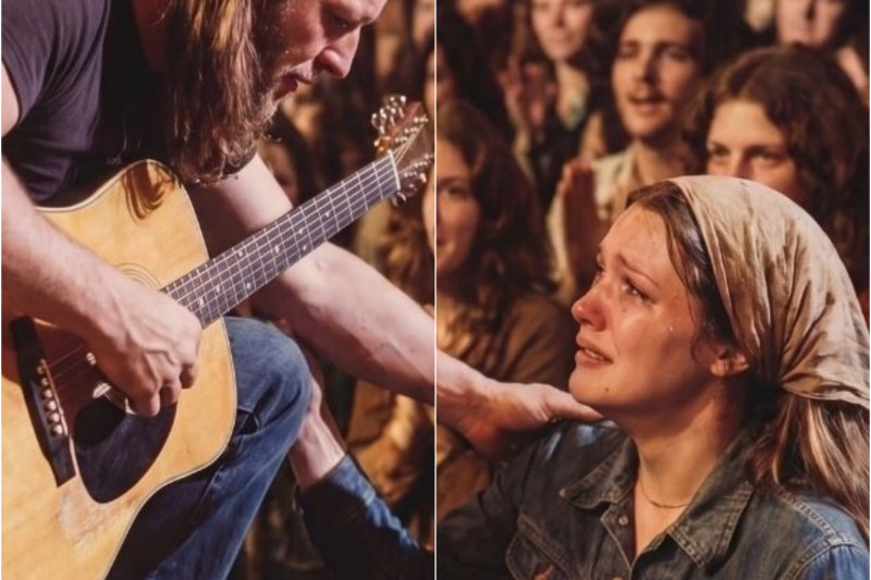 David Gilmour stopped show for crying fan—what followed redefined music forever!