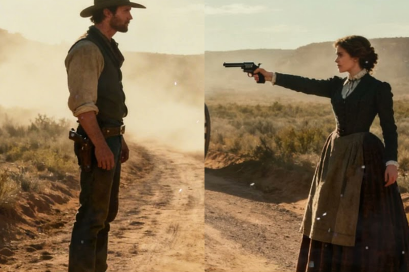 She Robbed His Wagon at Gunpoint | Then He Said, “You Forgot Something… My Last Name”