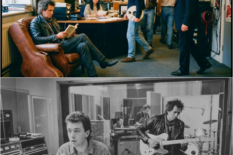 Keith Richards Walked Into A London Studio With No Appointment — Receptionist Said No — He Waited