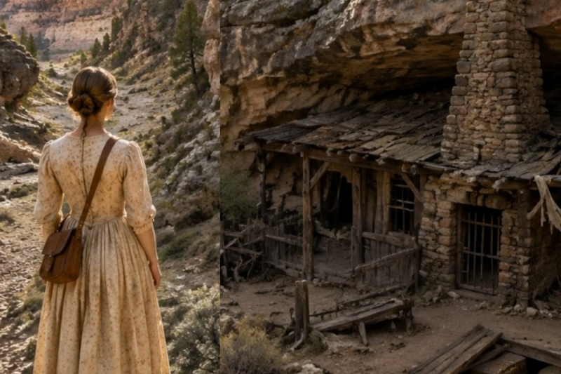 Left for Dead in the Canyon—She Found a Hidden Outlaw Secret Lost for a Generation