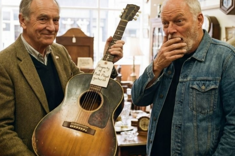 Dealer Told David Gilmour This Guitar Belonged to Pink Floyd Guitarist — His Reaction Was PRICELESS