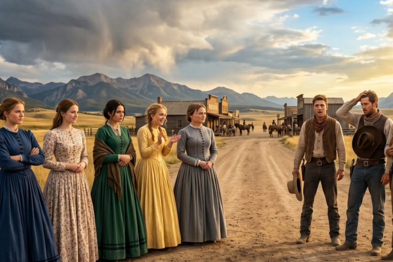 Five Sisters Arrived on the Frontier — The Brothers Who Married Them Had No Idea What Was Coming