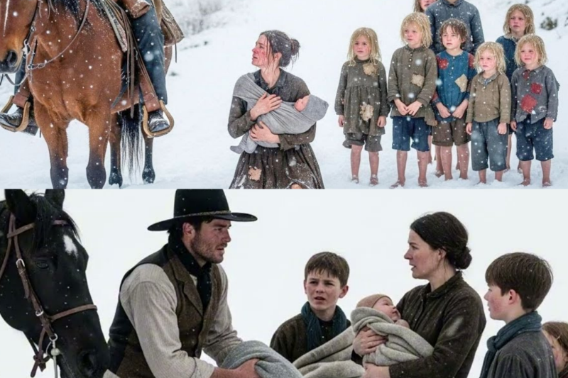 “I Have Nothing Left,” The Widow Cried — The Millionaire Cowboy Answered: “Come Home With Me.”