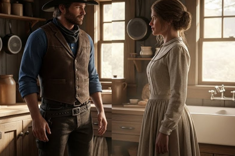 She Said“I’m Not The Pretty Bride You Ordered”…Cowboy Pulled Her Close And Said, “You’re All I Need”