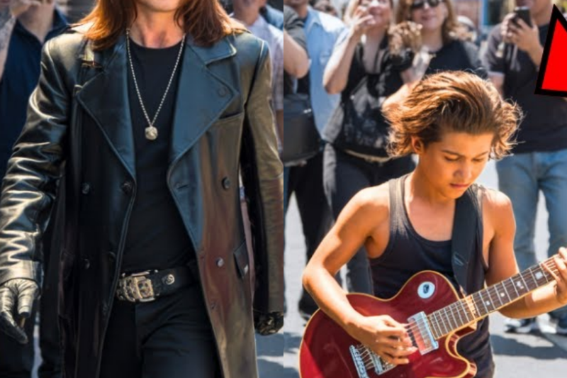 Street Kid Playing “Mama, I’m Coming Home” When Suddenly Ozzy Osbourne Showed Up
