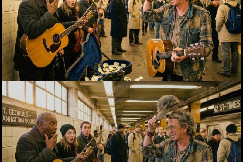 Keith Richards Jammed 4 Hours with Homeless Musicians Revealed İdentity One Asks We Made YOU Better?