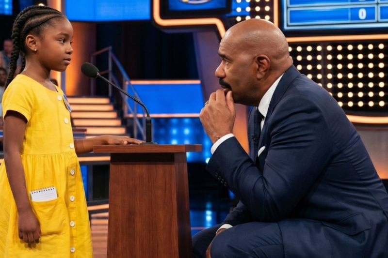 Veteran’s Daughter Said 4 Words That SHATTERED Steve Harvey’s Composure Live on TV