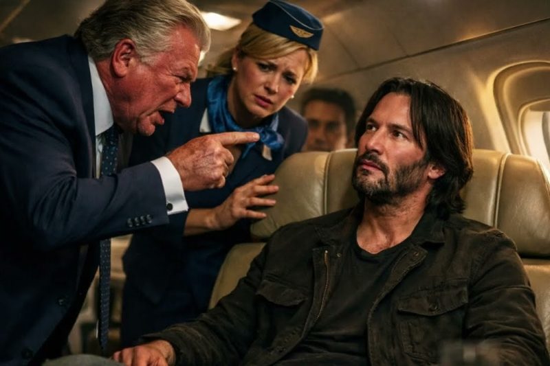 Man Insults Keanu Reeves in First Class — Instantly Regrets It When the Truth Is Revealed