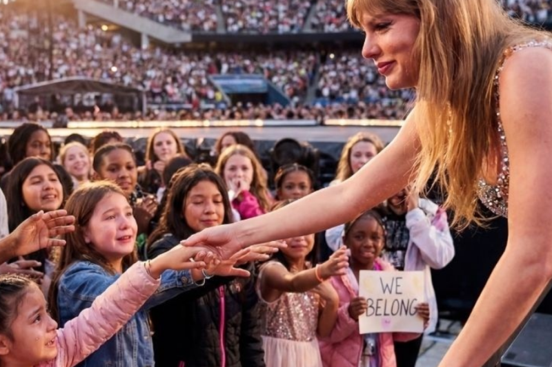 300 foster kids NEVER been to concert — Taylor Swift’s response made entire stadium of 70,000 CRY