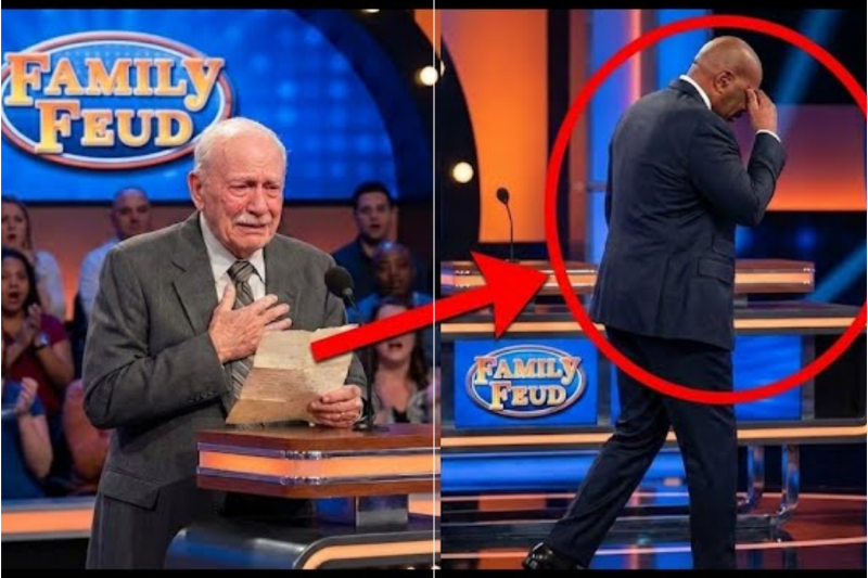 Steve Harvey WALKS OFF Stage When 95-Year-Old Reveals What His Wife Did Before She PASSED