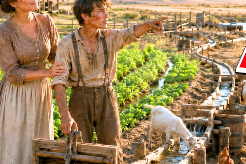 She Married the Weakest Farmer in Town — Then He Built the Smartest Irrigation System