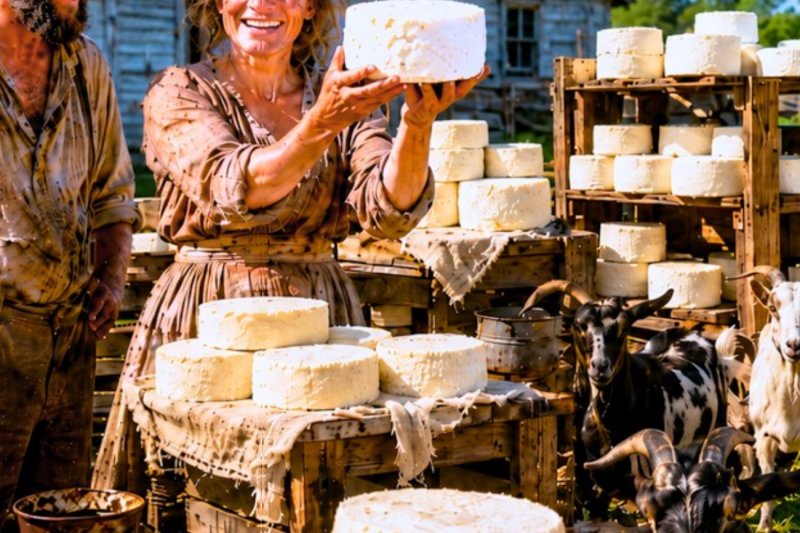 They Bought 37 Sickly Goats — Everyone Laughed Until Her Cheese Survived the Heat