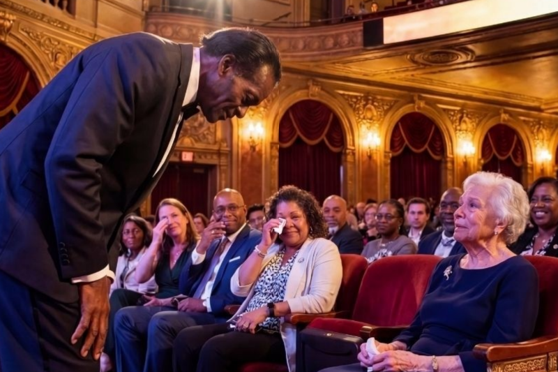 Chuck Berry’s first teacher came to his concert—what happened next moved audience to tears
