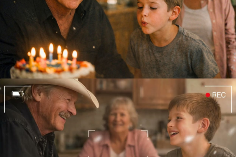 The boy wanted a stale cake… Alan Jackson showed up with something BIGGER than any HOPE.